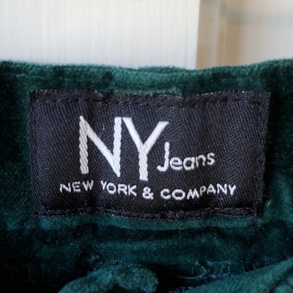 GREEN VELVET VINTAGE Y2K HIGH WAISTED CROPPED ANKLE BOOTCUT PANTS SIZE 6 - Picture 4 of 7